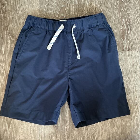 crewcuts Active J. Crew Navy Blue Pocket Boys Tech Drawstring Dock Shorts Size 8 - Picture 1 of 6